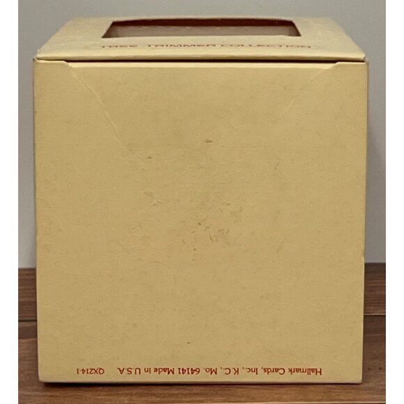 1980 HALLMARK KEEPSAKE ORNAMENT QX214-1 DAD FATHER GLASS BALL - Picture 4 of 5